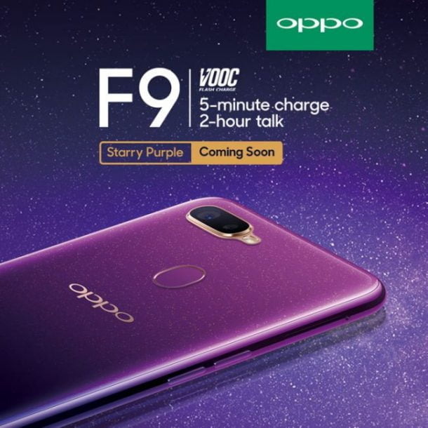 ओपो एफनाइन स्टारी पर्पल रंगमा असोज तेस्रो साता सार्वजनिक गरिने