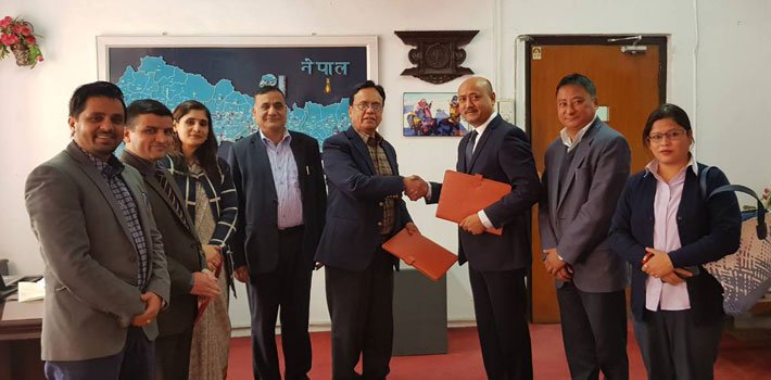 आइएमई जनरल इन्स्योरेन्स र नेपाल बैंक बिच बीमा सेवा सम्झौता