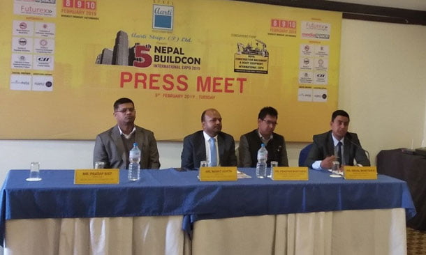 नेपाल बिल्डकन अन्तर्राष्ट्रिय एक्स्पो माघ २५ गतेदेखि भृकुटीमण्डपमा हुँदै