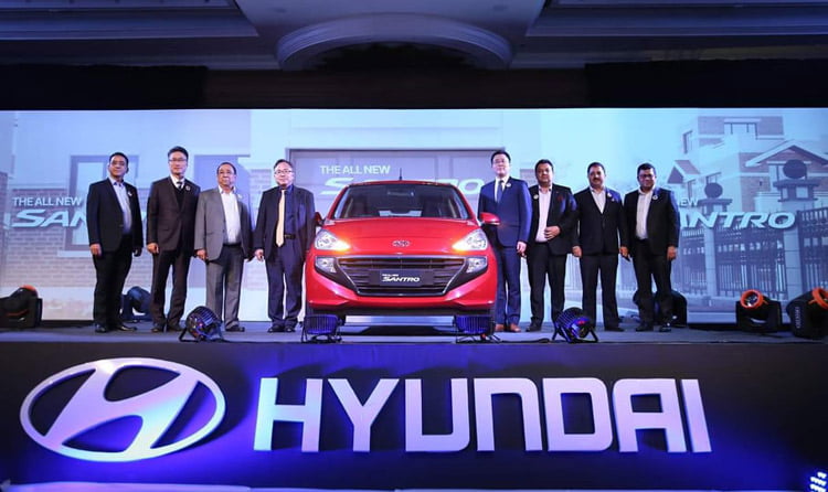 हुण्डाइको अल न्यू स्यान्ट्रो नेपाली बजारमा, शुरु मूल्य २५ लाख रुपैयाँदेखि