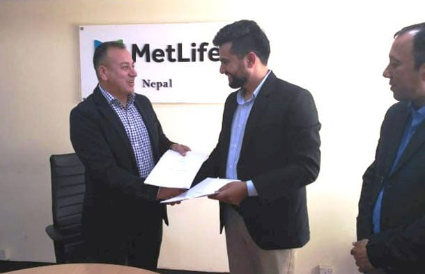 बीमाको प्रिमियम अब अनलाइनबाटै, मेट–लाइफको प्रिमियम इसेवाबाट तिर्न सकिने