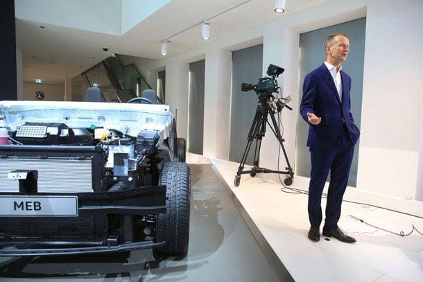 फक्सवागनद्धारा इलेक्ट्रीक कार उत्पादनको लक्ष्य ५० प्रतिशतले वृद्धि