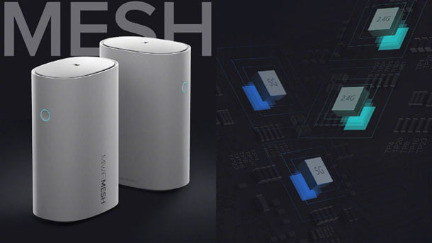 अढाईसय वटा डिभाइस एकैपटक जोड्न सकिने साओमी मेस राउटर, चारवटा च्यानल प्रयोग हुने