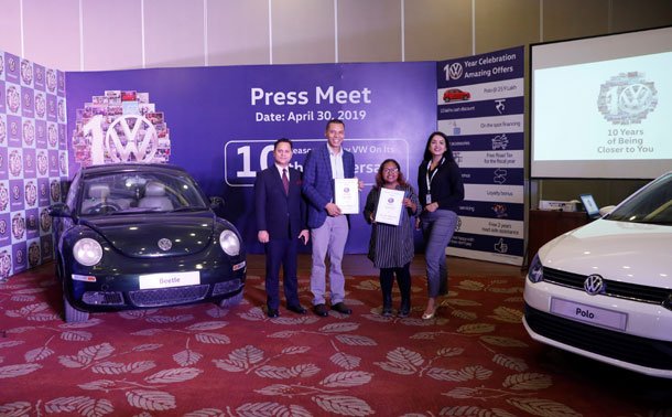 फक्सवागनको दशौँ वार्षिकोत्सवमा ‘दशौँ अफर’, जर्मन गाडिमा १० लाख रुपैयाँसम्म छुट