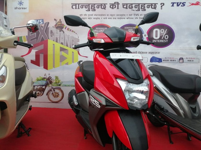 ‘टिभीएस एक्सचेञ्ज जात्रा’ संचालनमा, १ लाख रुपैयाँसम्मको नगद छुट