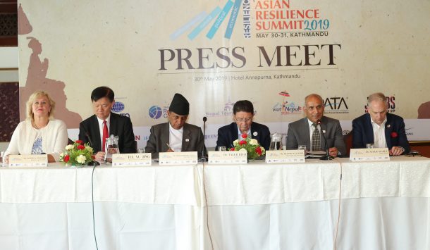 नेपालमा पहिलो एशियन रेजिलिएन्स समिट आयोजना हुँदै, पर्यटन क्षेत्रको अनुभव साटासाट गरिने
