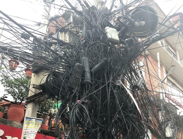 सम्झौता नगरेका इन्टरनेट र केबल कम्पनीको तार विद्युत प्राधिकरणले काट्ने
