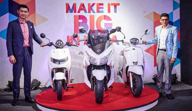 किम्को र ट्वान्टीटूमोटर्सले संयुक्तरुपमा इलेक्ट्रिक स्कूटर ल्याए, भारतभर चार्जिंग नेटवर्क