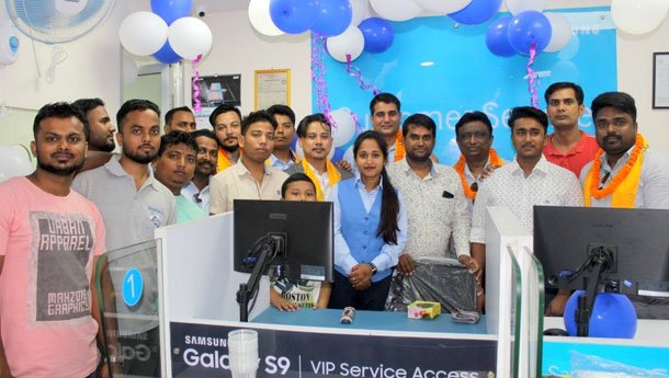 सामसंग मोबाइलको नयाँ सेवा केन्द्र जनकपुरमा संचालन