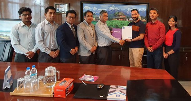 प्रिमियर इन्स्योरेन्स र खल्ती डिजिटल वालेट बीच प्रिमियम भुक्तानी सम्झौता