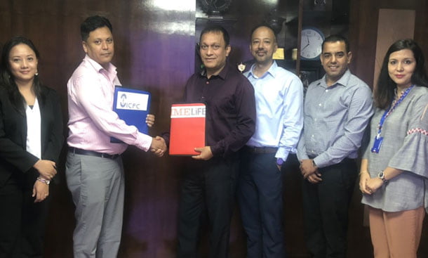 आइ.एम.ई.लाइफ इन्स्योरेन्स र आई.सि.एफ.सि. फाइनान्सबीच बैंक अस्योरेन्स सम्झौता