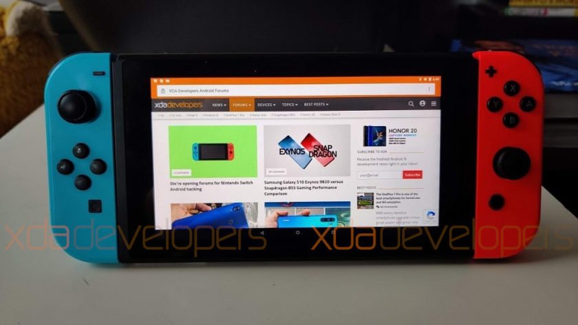 निनटेण्डो स्वीचमा अनौपचारिकरुपले एन्ड्रोयड उपलब्ध