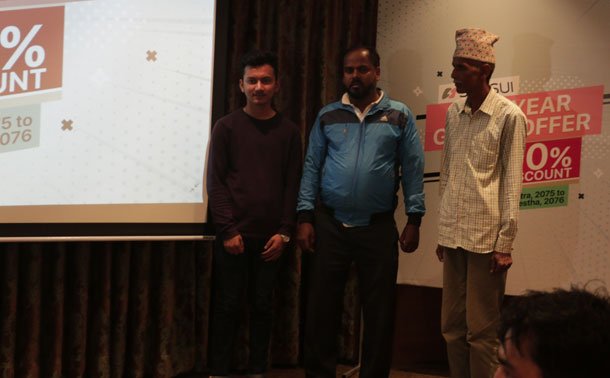 सानसुइको ‘न्यू इअर ग्रान्ड अफर’ योजनाको लक्की ड्र विजेताहरुलाई पुरस्कार प्रदान