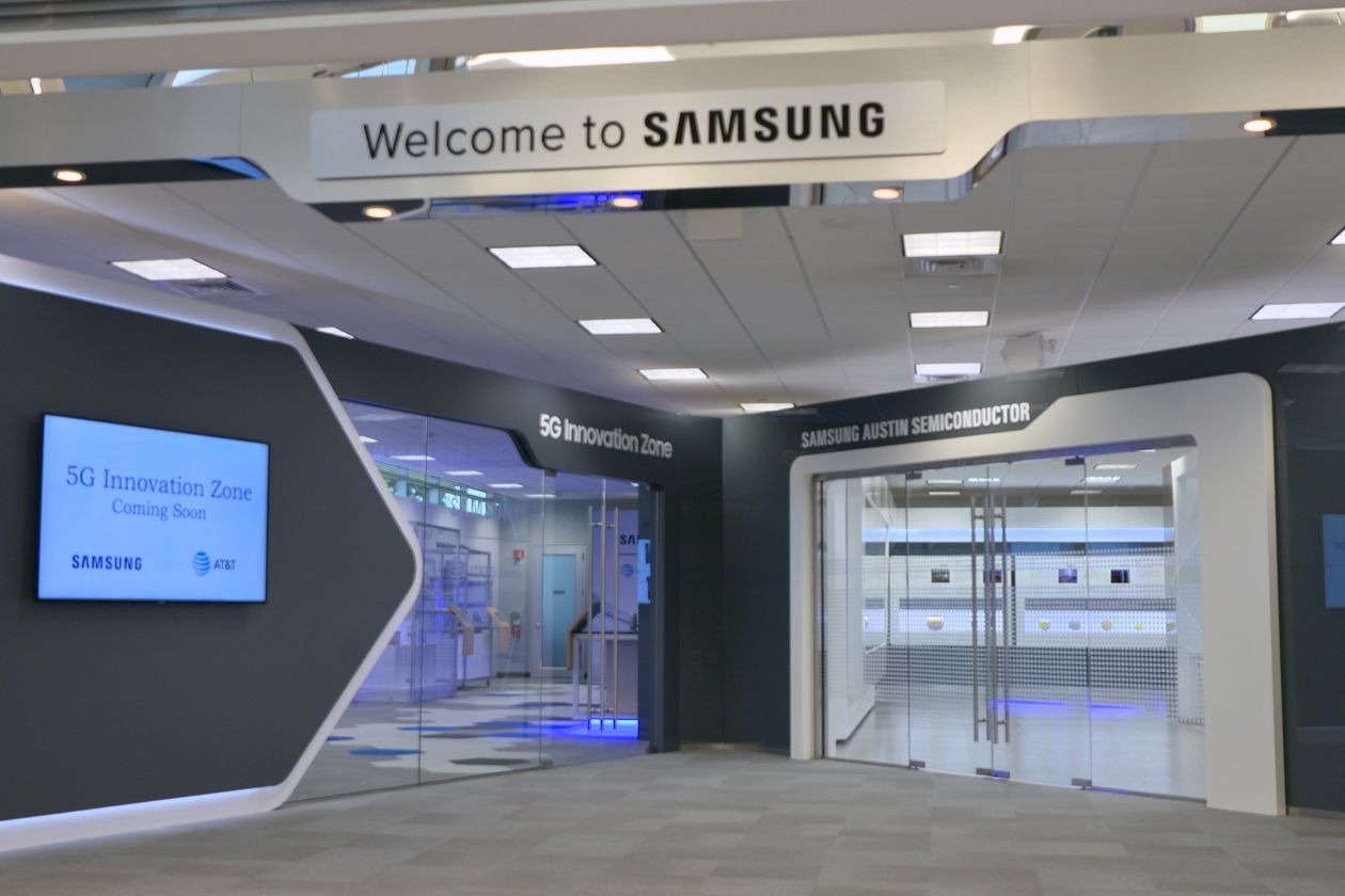 सामसंगले एटी एण्ड टीसँग मिलेर चीप उत्पादनका लागि ५जी टेक्नोलोजी परीक्षण गर्दै