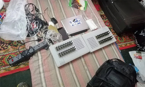 अबैध अन्तर्राष्ट्रिय कल बाईपासमा संलग्न एकजना पक्राउ, सिमकार्डसहितका उपकरणहरु बरामद