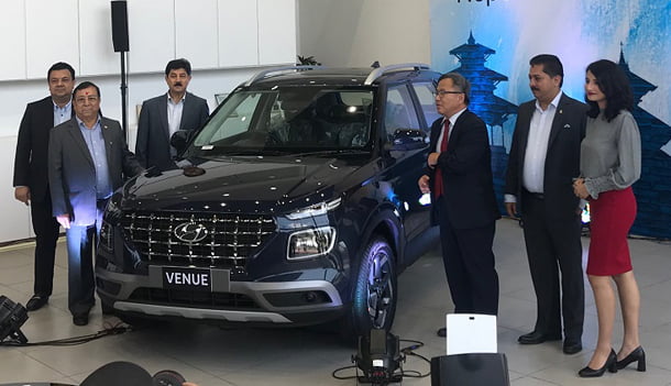 हुण्डाईको ‘भेन्यू’ नेपाली बजारमा सार्वजनिक