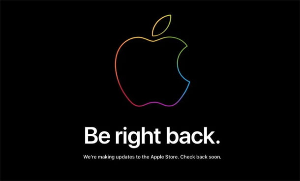 एप्पलको इभेन्ट अगाडि डाउनभयो एप्पल स्टोर, आज राती आइफोन ११ सिरिज लन्च हुँदै