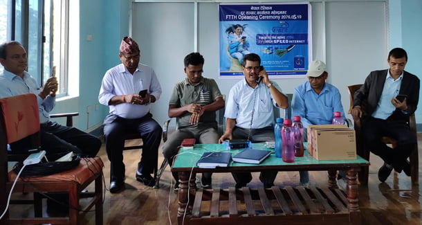 महेन्द्रनगरमा एफटीटीएच सेवा शुरु, वार्षिक ८ हजार रुपैयाँ तिरेपछि ८ एमबीपीएसको प्याक पाईने