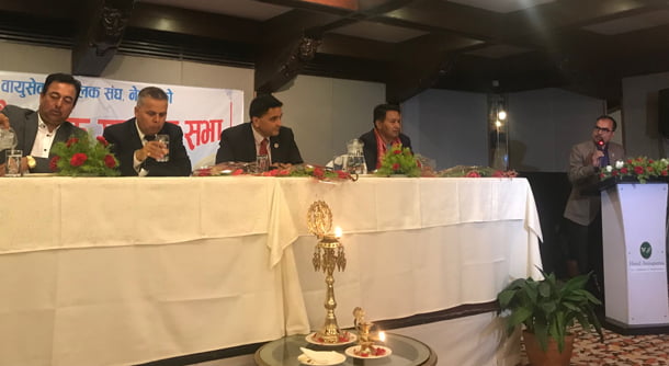 वायुसेवा संचालक संघको अध्यक्षमा क्याप्टेन थापा चयन