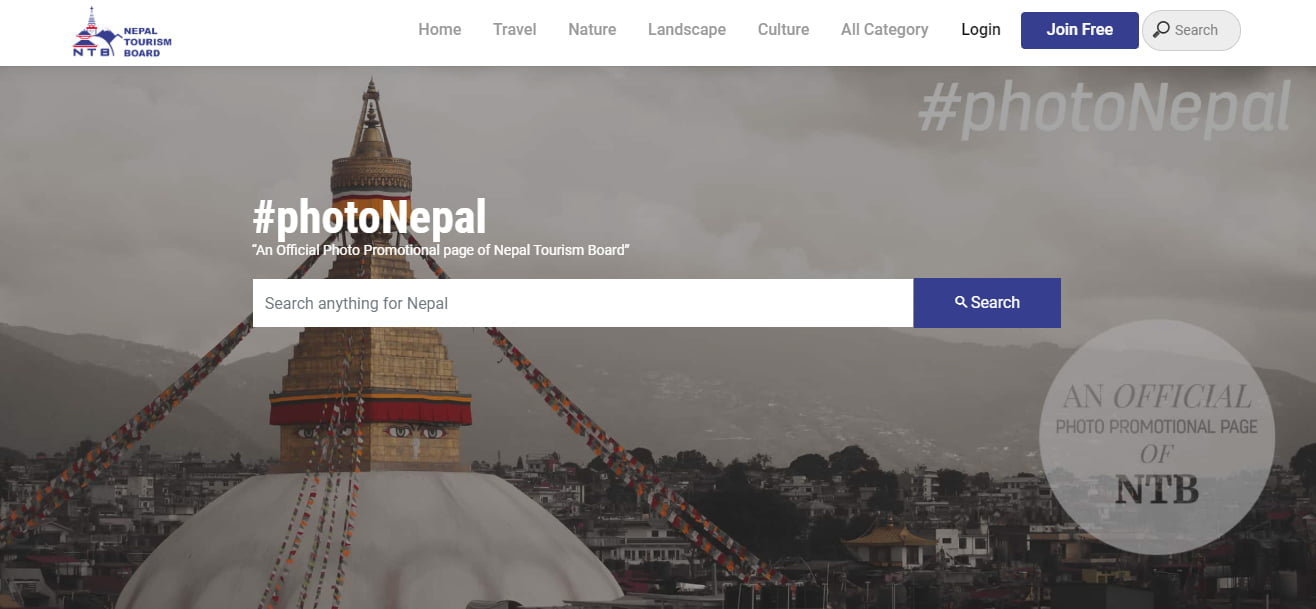 फोटोमार्फत नेपाललाई चिनाउन फोटोनेपाल डट ट्राभल वेबसाइट सञ्चालनमा