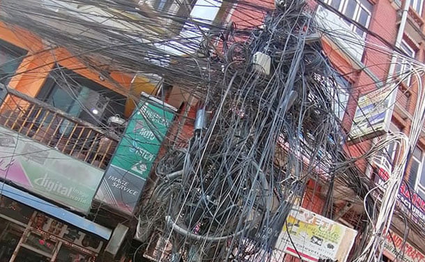 A staff of Everest Network electrocuted in Kalikot during fiber internet expansion