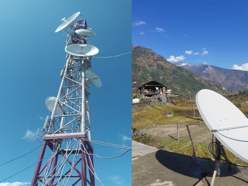 संखुवासभाको भोटखोला गाउँपालिकामा इन्टरनेट सेवा शुरु, भिस्याट प्रविधिमार्फत सेवा उपलब्ध