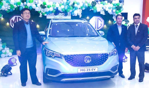 एमजी जेडएस इभी आधिकारिकरुपमा नेपालमा सार्वजनिक