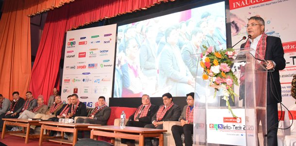 क्यान इन्फोटेक उद्घाटन गर्दै संचार मन्त्रीको आरोप- निजी क्षेत्रबाटै सूचना प्रविधि ऐनको विरोध भयो