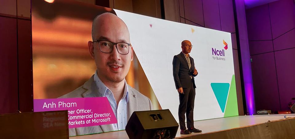 एनसेलमार्फत माइक्रोसफ्टले नेपालमा क्लाउड सेवा उपलब्ध गराउने