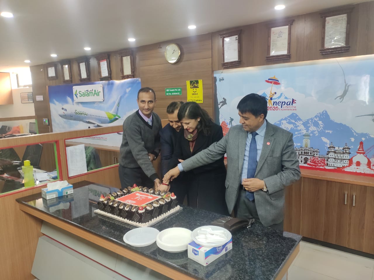 आइएमई ट्राभलले १४औँ वार्षिकोत्सव मनायो