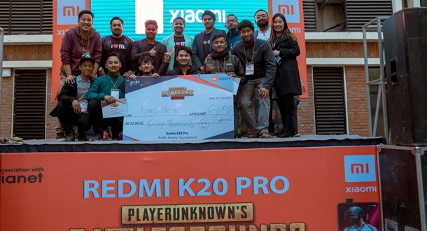 शाओमीको रेडमी के२० प्रो पबजी गेमिंग इभेन्ट सम्पन्न, बिजेताले टिमले पायो ५० हजार नगद