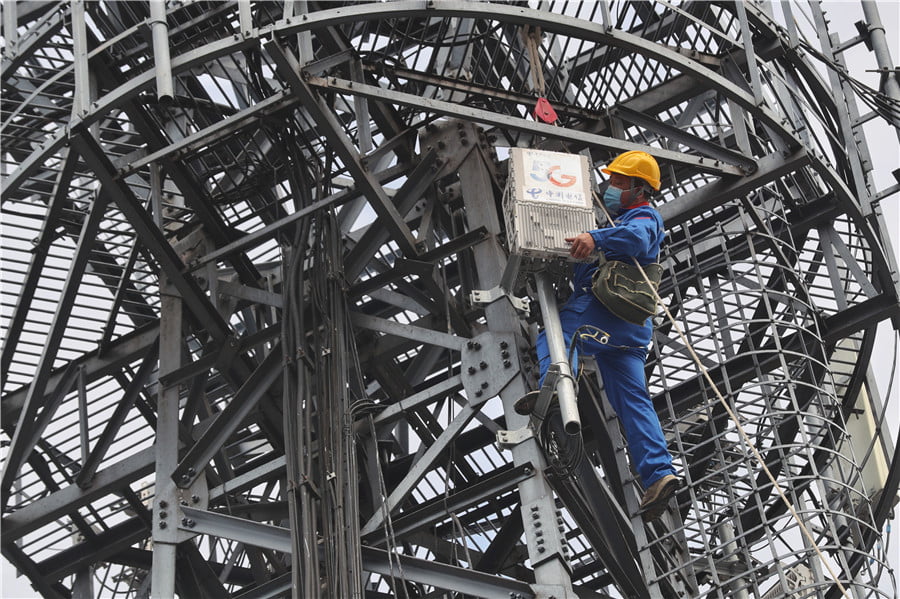 चीनका टेलिकम क्यारियरहरुले ५जी बेस स्टेशन निर्माणलाई तिब्रगतिमा अगाडि बढाउने