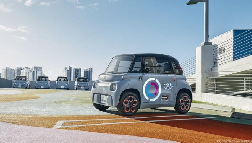 लाईसेन्स बिना नै चलाउन सकिने सिट्रोएन एमी इलेक्ट्रिक कार लन्च