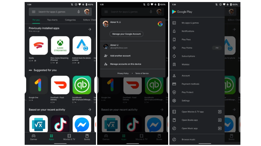 गूगलको प्ले स्टोरमा एकैपटक धेरै एकाउन्ट प्रयोग गर्न सकिने फिचर शुरु