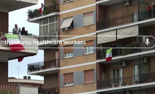 यस्तो छ टेक कम्पनी गूगलले विश्वभरका स्वास्थ्यकर्मीहरुलाई धन्यवाद दिँदै बनाएको भिडियो