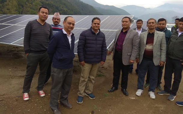 सोलार प्लान्टको निर्माण अन्तिम चरणमा, वैशाखभित्रमा १५ मेगावाट विद्युत् उत्पादन हुने