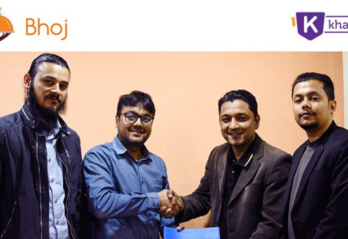 खल्ती र भोजबीच रणनीतिक साझेदारी, अनलाइनबाट खाना अर्डरको पैसा मोबाईलबाटै तिर्न सकिने