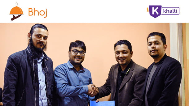 खल्ती र भोजबीच रणनीतिक साझेदारी, अनलाइनबाट खाना अर्डरको पैसा मोबाईलबाटै तिर्न सकिने