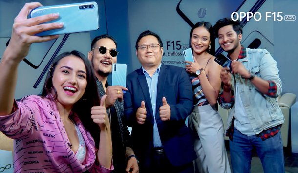 ओपोद्वारा नेपालमा ओपो एफ१५ सार्वजनिक, अल्ट्रा-स्लिक प्याकेजमा प्रो फोटोग्राफी