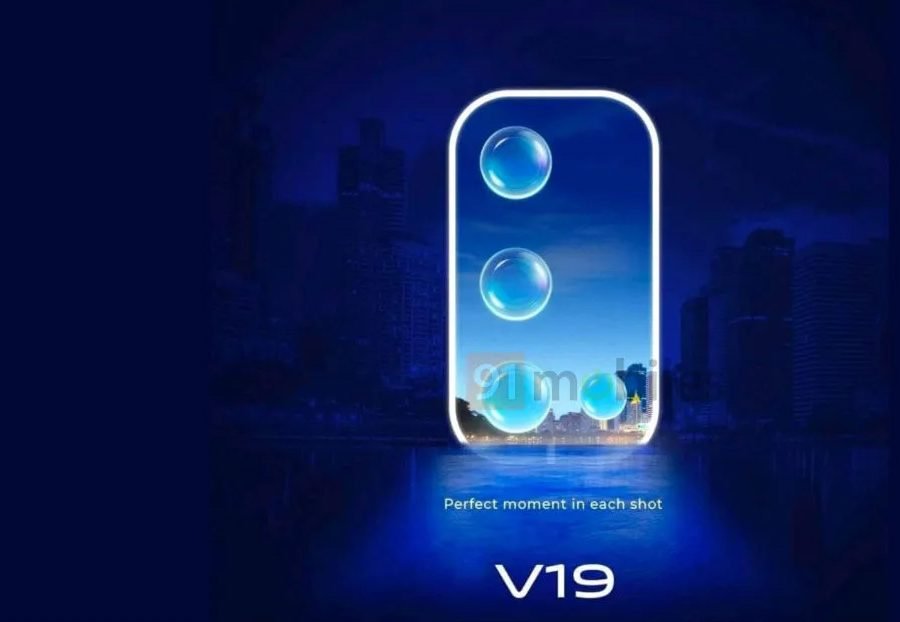 भीभोको नयाँ स्मार्टफोन भी१९ को इन्डियन पोस्टर लीक, डुअल पञ्चहोल डिस्प्ले डिजाइनमा लन्च हुने