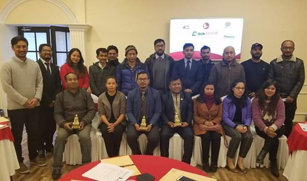 एफवान सफ्टद्धारा ‘क्वीक भुक्तानी’ प्लेटफर्मका प्रथम प्रयोगकर्ताहरु सम्मानित