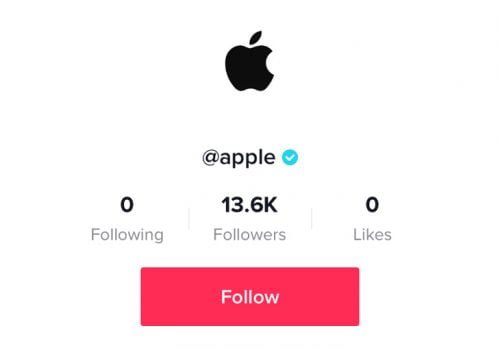 भिडियो शेयरिङ्ग प्लेटफर्म टिकटकमा एप्पलको आधिकारीक एकाउन्ट