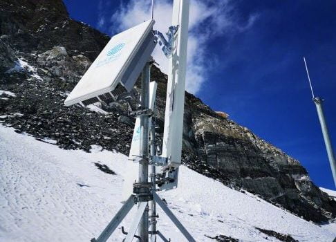 सगरमाथाको चीनतर्फको आधार शिविरमा फाइभजी सेवा, चाइना मोबाइल र ह्वावेले संयुक्तरूपमा पुर्याए