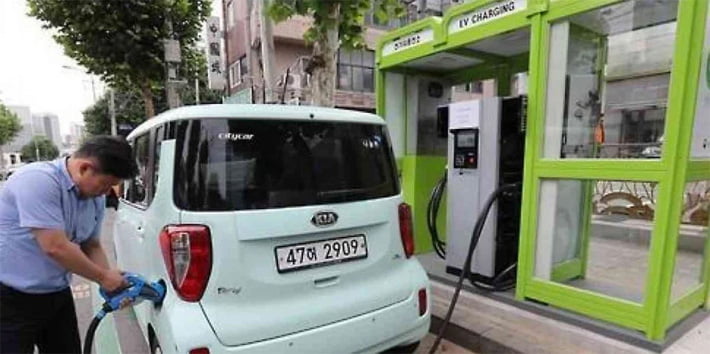 दक्षिण कोरियामा हजारौं पेट्रोल पम्पमा इलेक्ट्रिक भेहिकल चार्जिङ्ग स्टेशन स्थापना गर्ने योजना