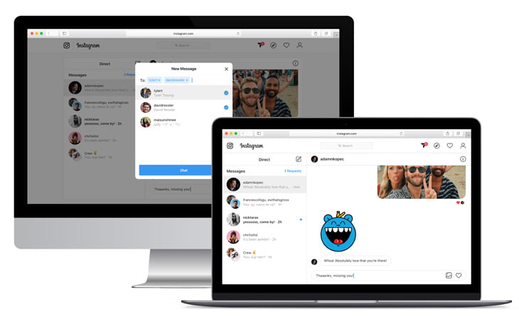 इन्स्टाग्रामको डेस्कटप भर्सनमा सिधै मेसेज प्राप्त गर्ने सुविधा, मोबाइल एपको जस्तै फीचर उपलब्ध