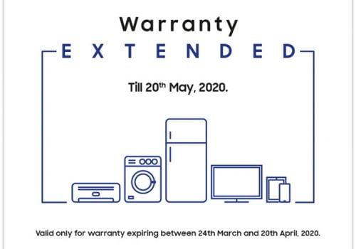 सामसङका सबै उपभोक्ता इलेक्ट्रोनिक्स र मोबाइल उत्पादनहरूमा वारेन्टी बिस्तार