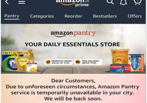 ई-कमर्स कम्पनी अमेजनद्धारा भारतमा फूड डेलिभरी सेवा शुरु