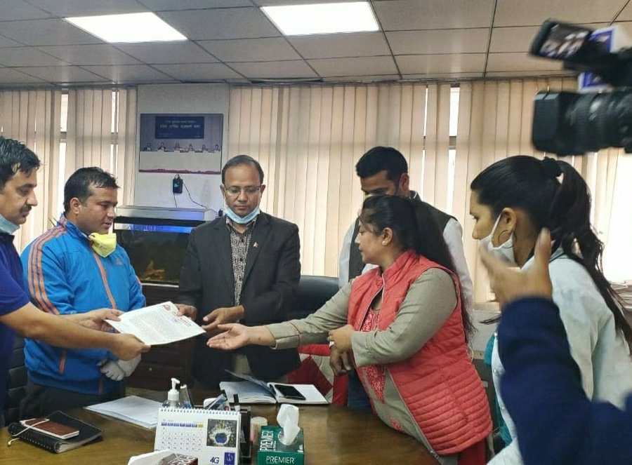 विद्यार्थीलाई निःशुल्क इन्टरनेट सुबिधा उपलब्ध गराउन नेविसंघको माग