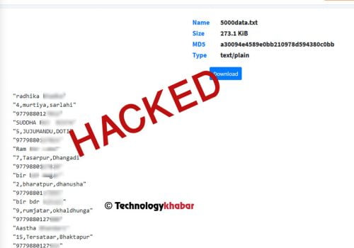 बिरगंजका पत्रकारलाई न्याय दिन माग गर्दै स्मार्ट टेलिकमका ग्राहकहरुको डाटा लीक