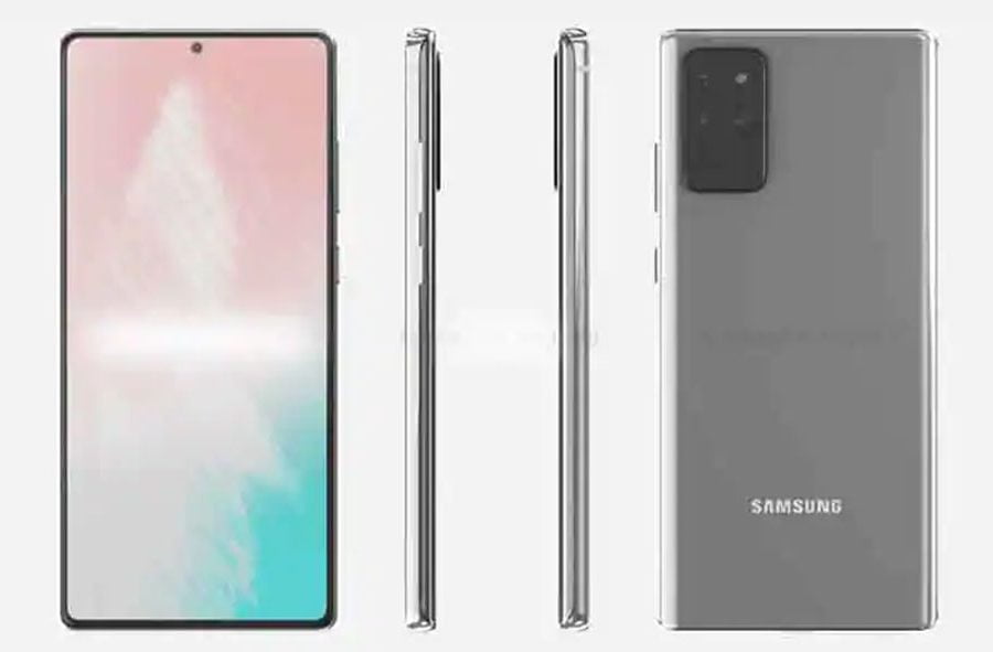 यस्तो डिजाइनमा आउनेछ सामसङ ग्यालेक्सी नोट २० स्मार्टफोन